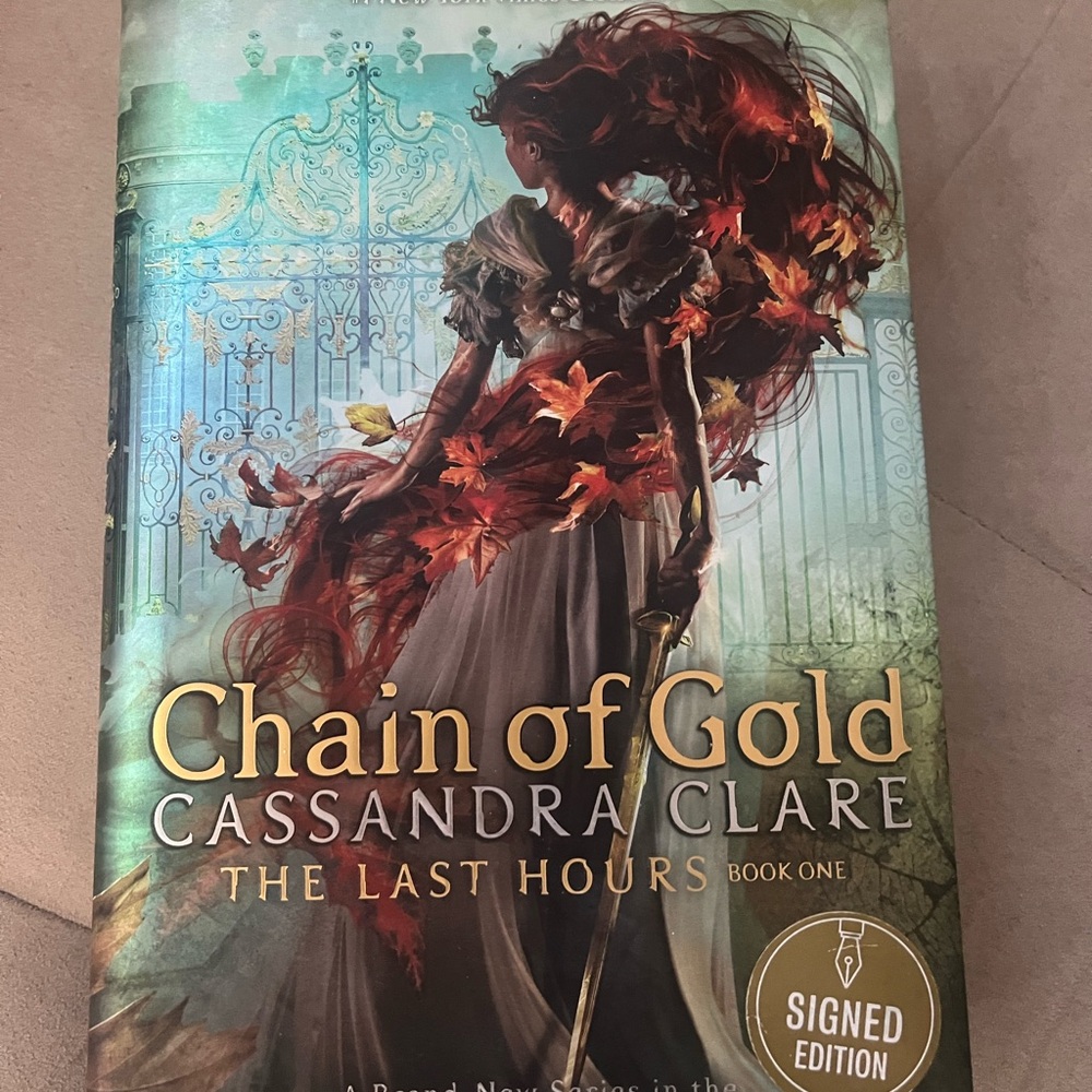 Chain of Gold Book - Signed Edition